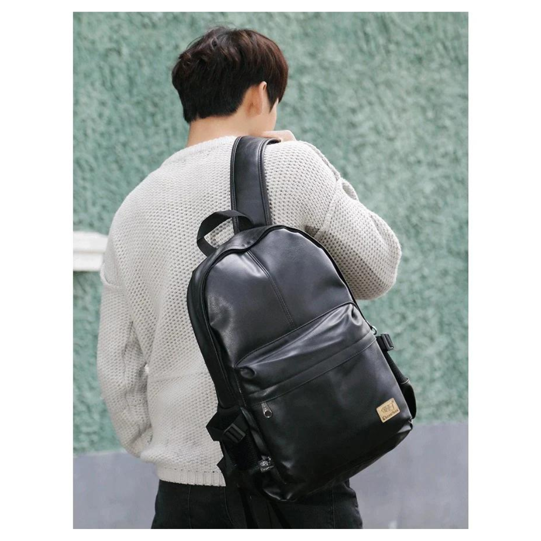 Luxus Leder Herren Rucksack