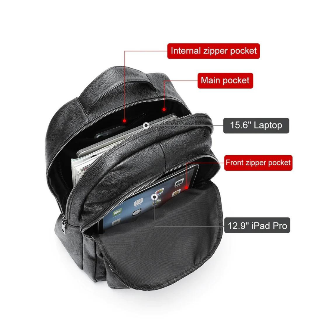 Herren Lederrucksack