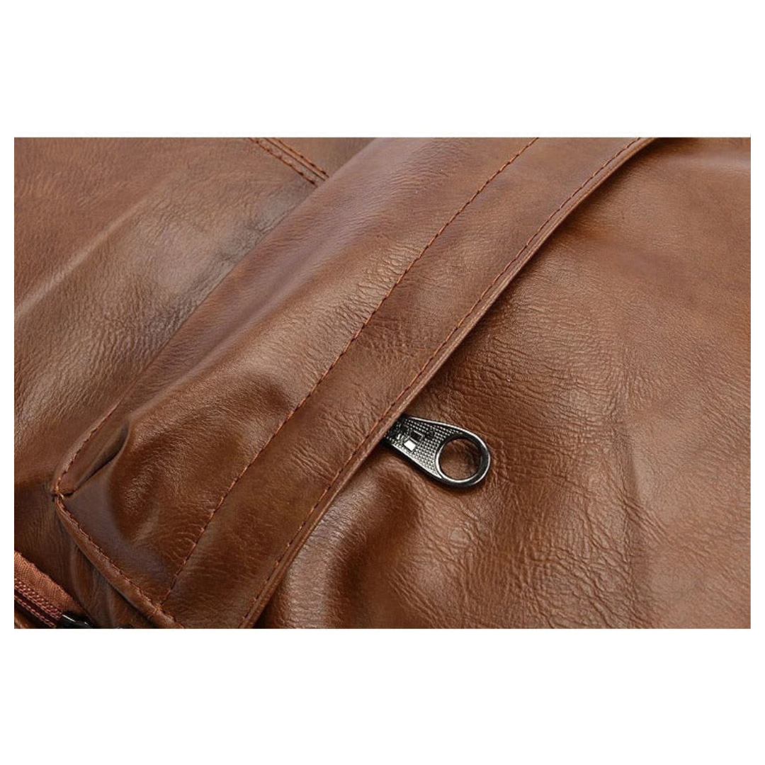 Luxus Leder Herren Rucksack