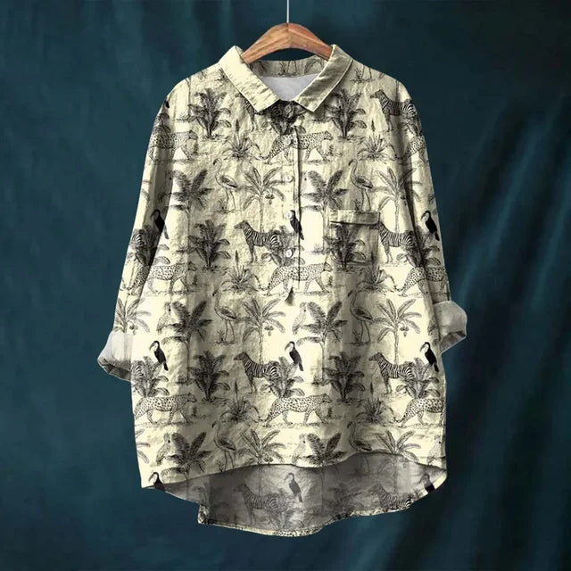 Rosie - VINTAGE FLORAL BLUSE