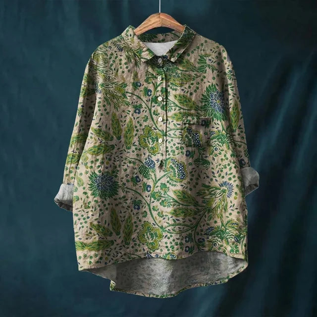 Rosie - VINTAGE FLORAL BLUSE