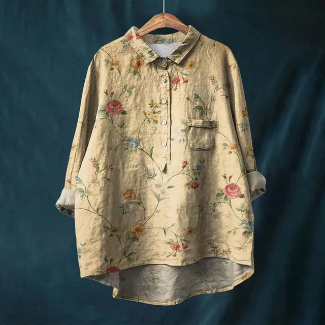 Rosie - VINTAGE FLORAL BLUSE