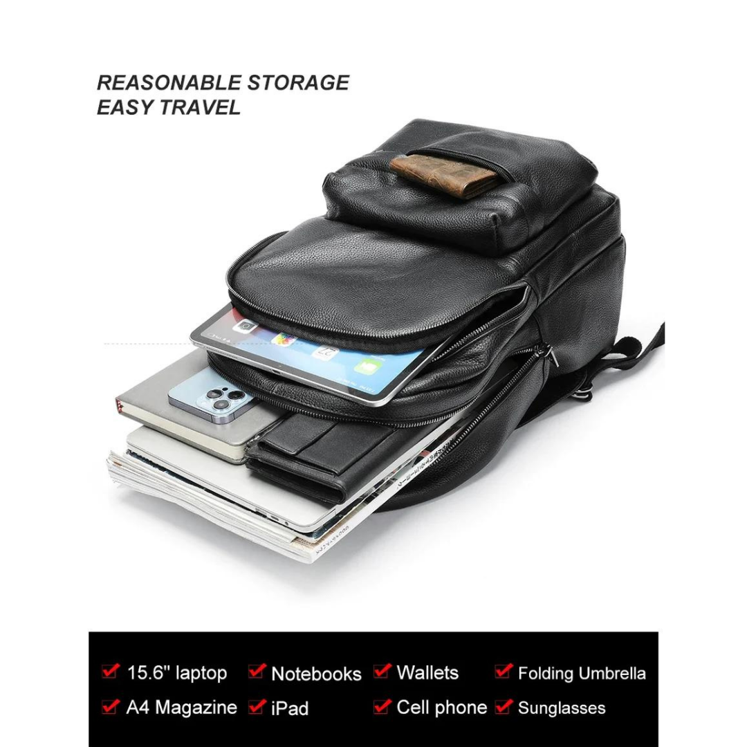 Herren Lederrucksack