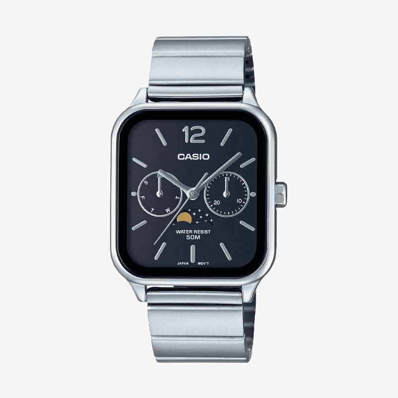 С А Ѕ I О Lunar 36 mm Watch - Water Resistant | Stainless Steel