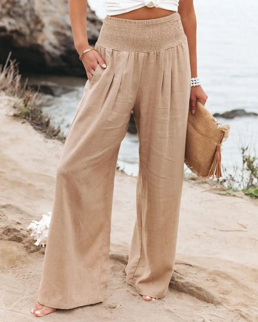 Sophia™ | Stylische Damen-Baumwollhose – Komfort bei jedem Schritt
