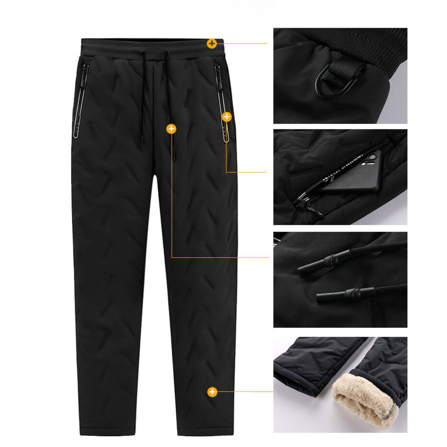 Wetterfeste Hose mit Fleecefutter von Fiorellin