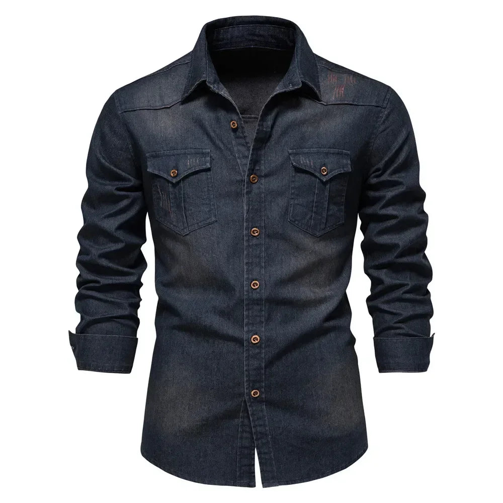 Mason - Cotton Denim Shirt