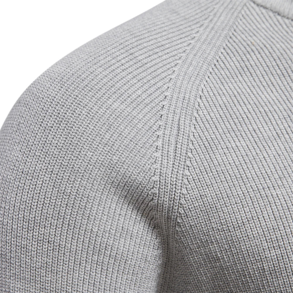 Thomas™ | Strickpullover mit Reißverschluss