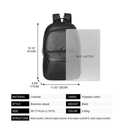 Herren Lederrucksack 