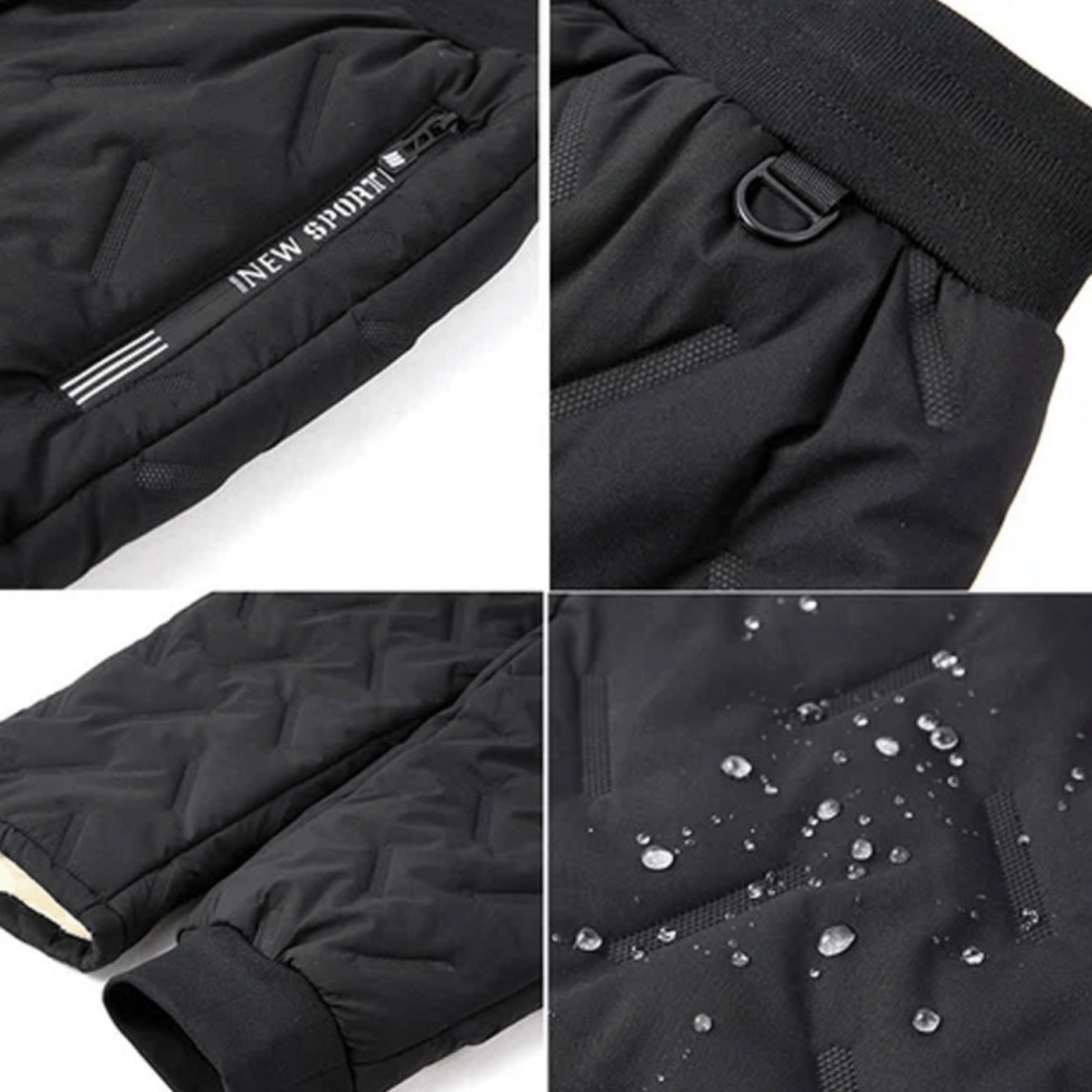 Wetterfeste Hose mit Fleecefutter von Fiorellin 