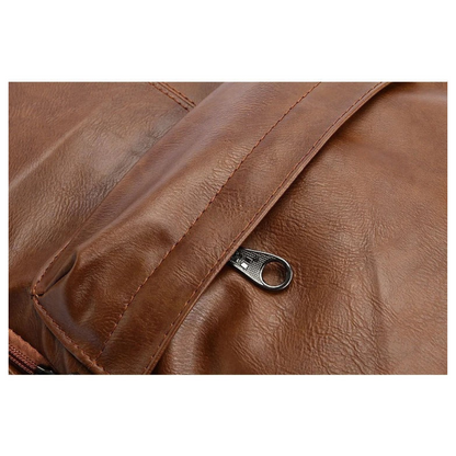 Luxus Leder Herren Rucksack
