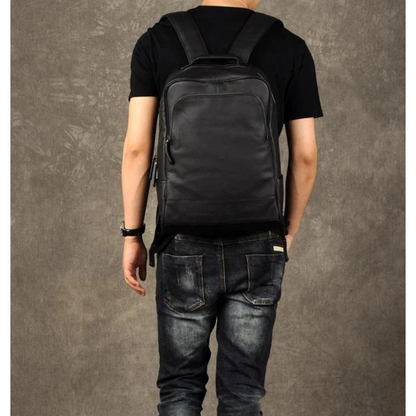 Echtlederrucksack für Herren