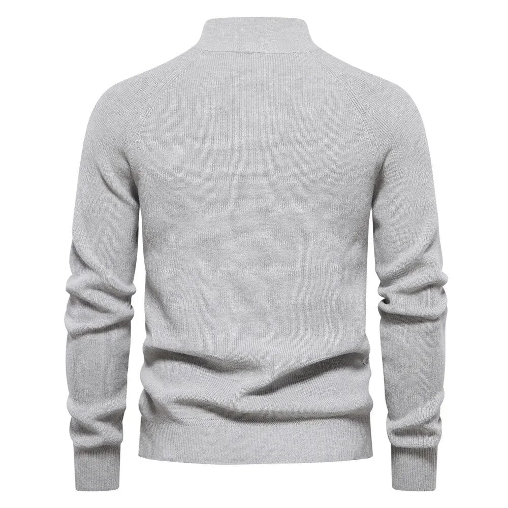 Thomas™ | Strickpullover mit Reißverschluss