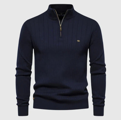 Thomas™ | Strickpullover mit Reißverschluss
