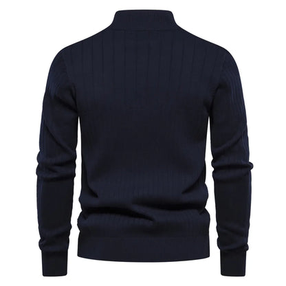 Thomas™ | Strickpullover mit Reißverschluss