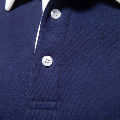 Foxley – Leichtes Sweatshirt mit Polokragen