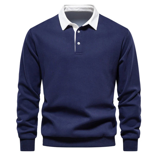 Foxley - Polo Neck Light Sweatshirt