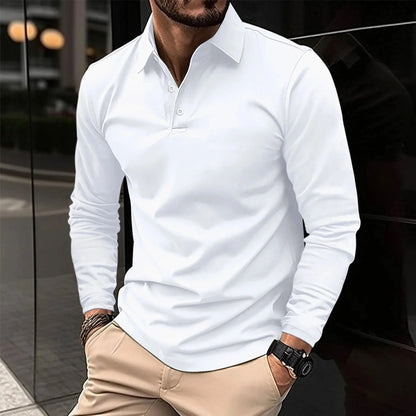 Nathan - Long-Sleeve Polo